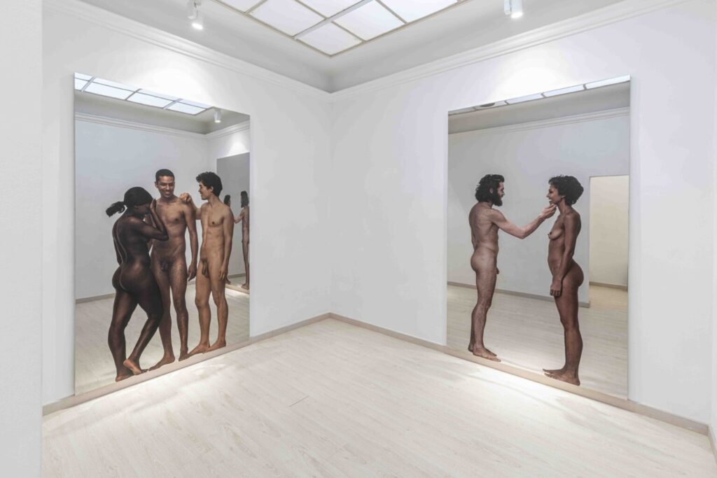 Michelangelo-Pistoletto-Messanudo-2020-vedute-della-mostra-Galleria-Continua-San-Gimignano