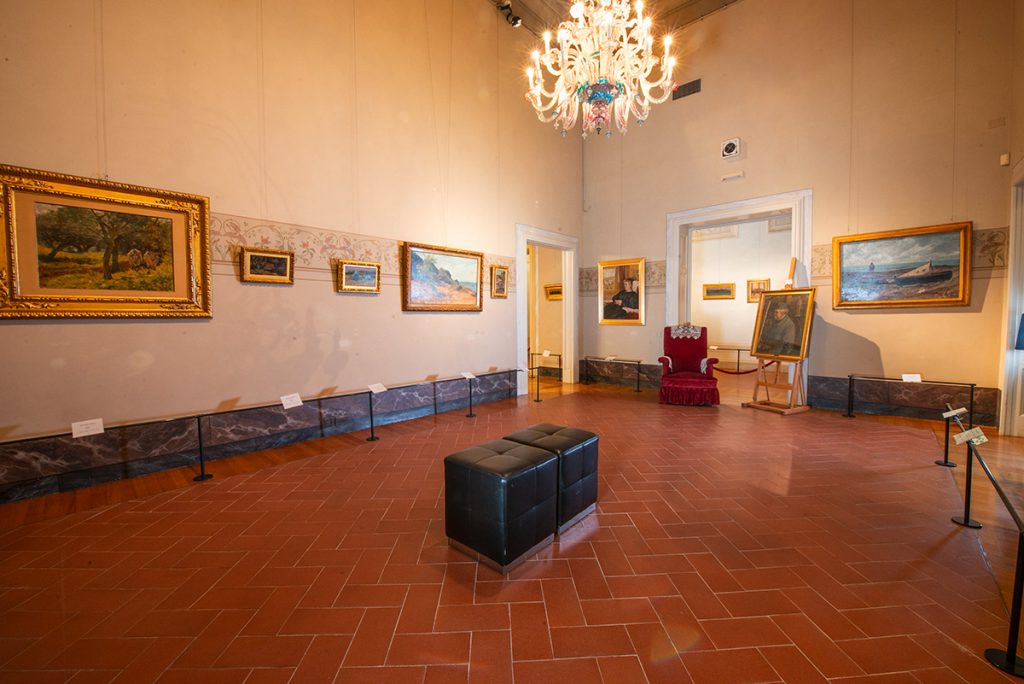 Saletta Fattori Villa Mimbelli