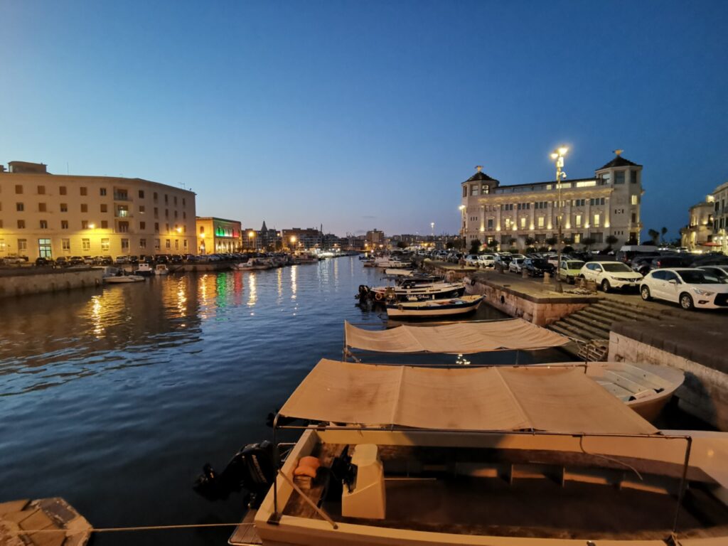 Le luci notturne di Ortigia