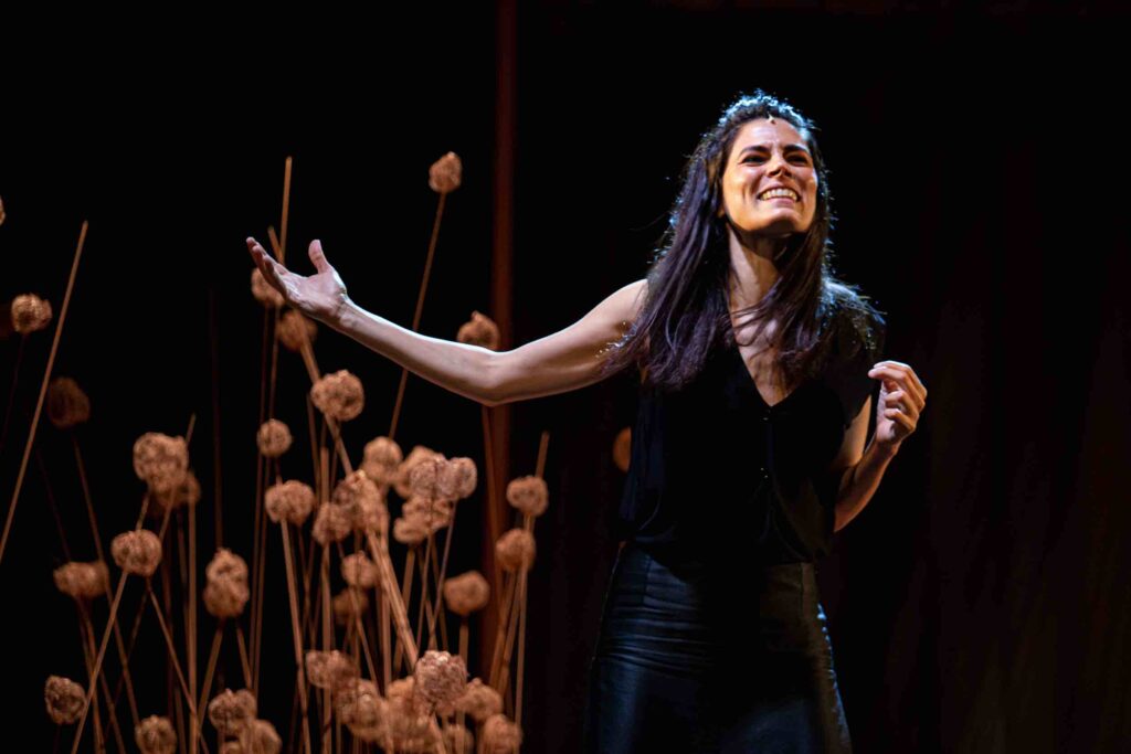 Valeria Solarino in GERICO INNOCENZA ROSA 16 novem bre 2023 La Città del Teatro ©Serena Gallorini